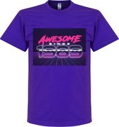 Awesome Since 1989 T-Shirt - Paars - M