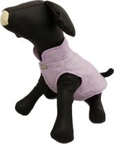 BODYWARMER LILA VOOR HONDEN - XXL ( rug lengte 42 cm, borst omvang 60 cm, nek omvang 40 cm )