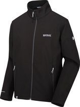 Cera IV softshell-wandeljas van Regatta voor Heren sportjas met waterafstotende afwerking, Sportjas, Zwart