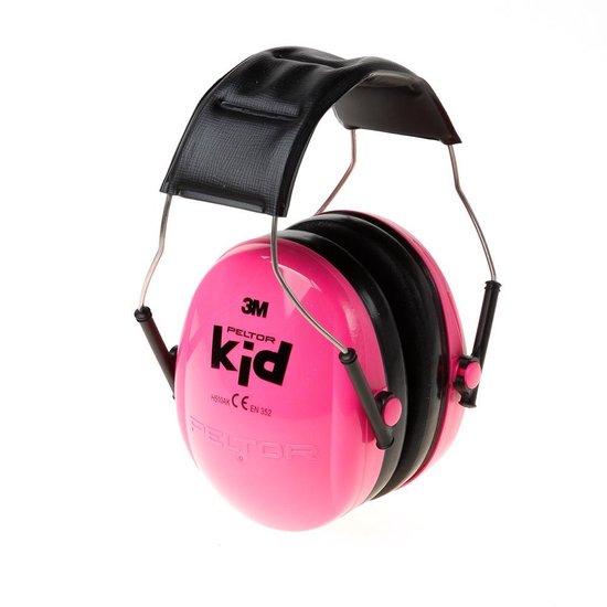 Peltor Kid - gehoorbescherming voor kinderen - SNR 27 dB - roze | bol.com