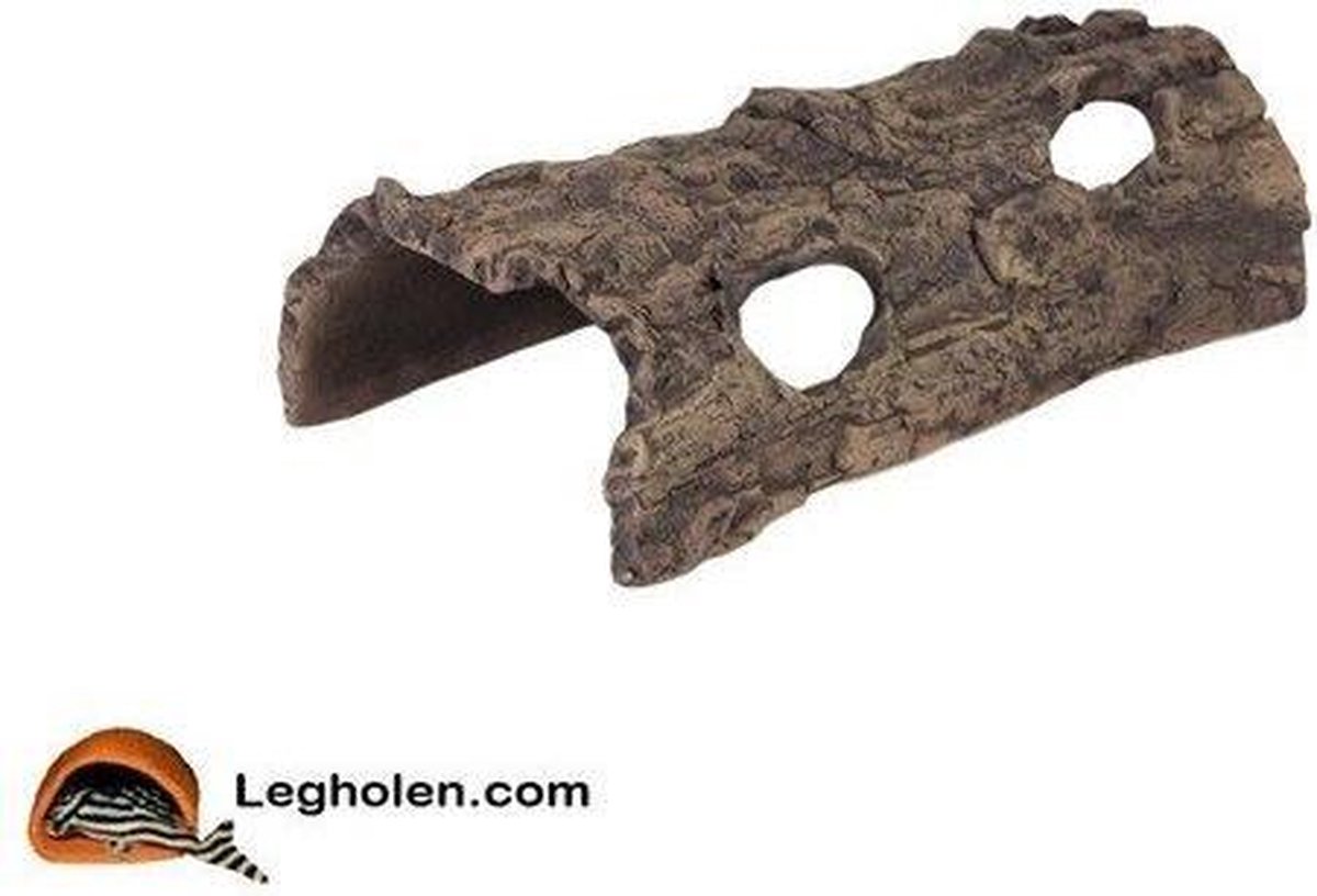 CeramicNature Halve Boom Schuilplaats 23 cm
