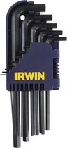 Irwin Torx-sleutel: T6, T7, T8, T10, T15, T20, T25, T27, T30, T40 - T10758