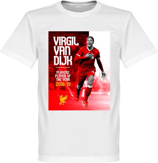 Virgil van Dijk Player of the Year T-Shirt - Wit - XS