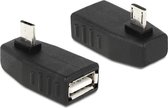 Delock - Adapter USB micro-B Stecker - USB 2.0-A Buchse OTG