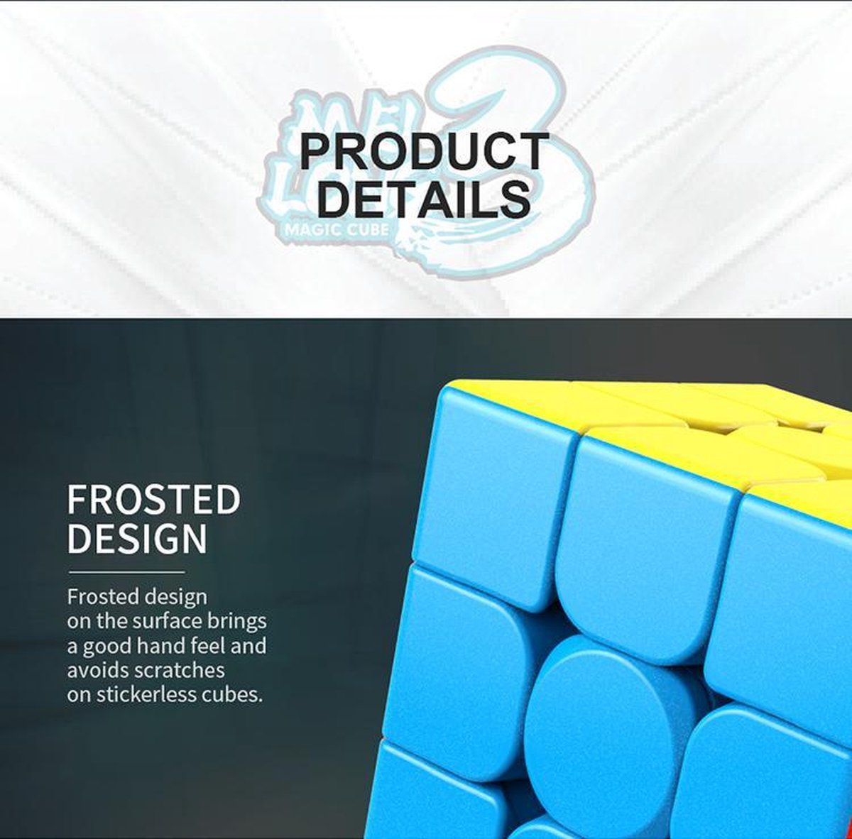 MoYu Speed Cube 3x3 - Verstelbaar - Magic cube - Puzzelkubus — afbeelding 6