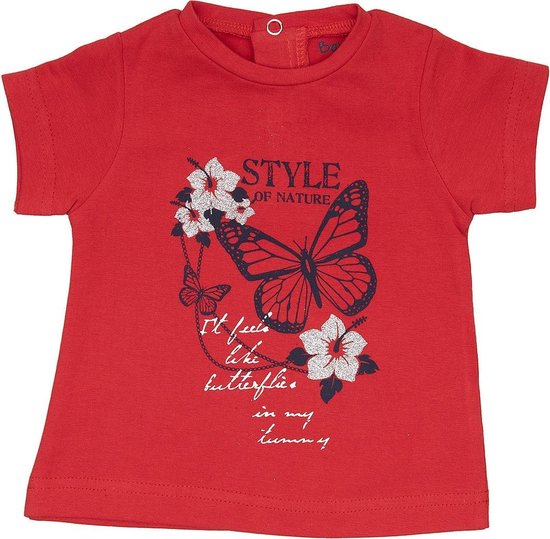 Babybol Meisjes Tshirt Style Of Nature - 68