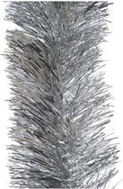 Decoris kerstslinger - 10 x 270 cm - Folie lametta - Zilver