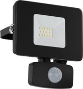 EGLO Faedo 3 Wandlamp Buiten - LED - Bewegingssensor - IP44 - Zwart
