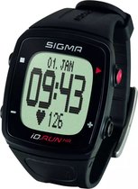 Sigma ID Run HR - GPS Sporthorloge met Polshartslagmeting - Zwart