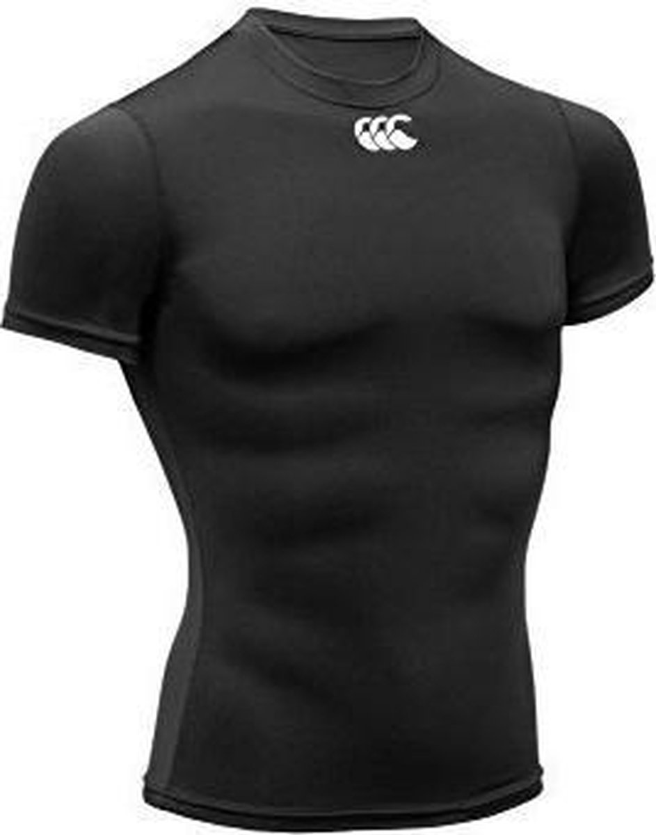 Canterbury thermoshirt essential korte mouw HOT Zwart XS