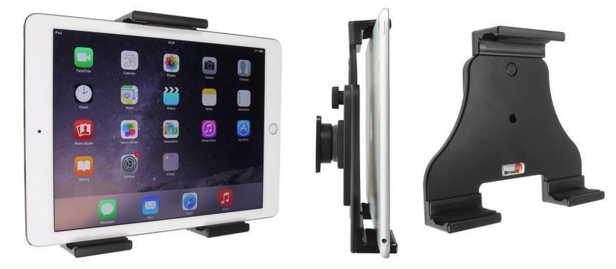 Brodit Tablet Houder - Zwart - 140-195mm