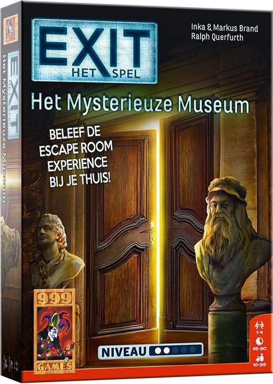Thumbnail van een extra afbeelding van het spel EXIT Het Mysterieuze Museum Breinbreker - Escape Room - Bordspel