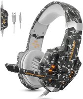 KOTION EACH G9600 gaming headset - Camouflage/Zwart