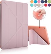 iPad 2018 9.7 inch Book Cover Origami Rose Goud