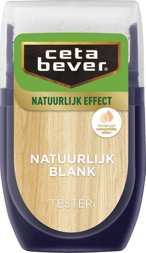 CetaBever Natuurlijk Effect Tester - Mat - Blank - 30 ml