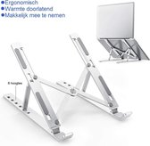 Support d'ordinateur portable ergonomique universel en aluminium - 11,6 à 15,4 pouces - Argent