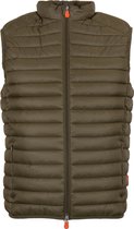 Save The Duck Giga Outdoorbodywarmer - Maat L  - Mannen - Groen