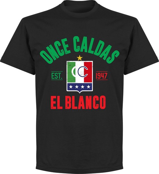 Once Caldas Established T-Shirt - Zwart - 5XL