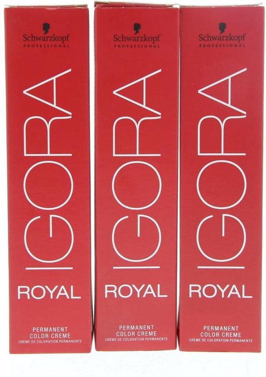 Schwarzkopf Igora Royal 4-65 Châtain Moyen Marron Doré 60ml