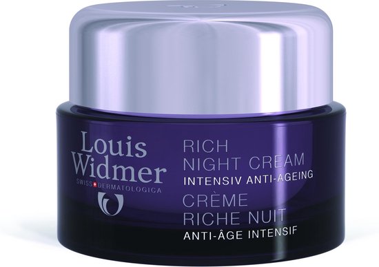 Wijzerplaat mosterd Geleend Louis Widmer Intensief Anti-Ageing Nachtcrème 50 ml | bol.com