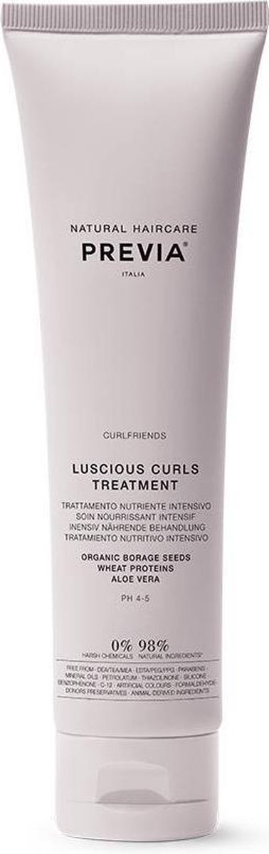 Previa Natural Haircare Masker Curlfriends Luscious Curls Treatment 150ml