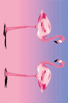 Diamond Painting Flamingo – 15 cm x 10 cm – Zelf Schilderijen Maken – Voor Jong & Oud – Kleuren
