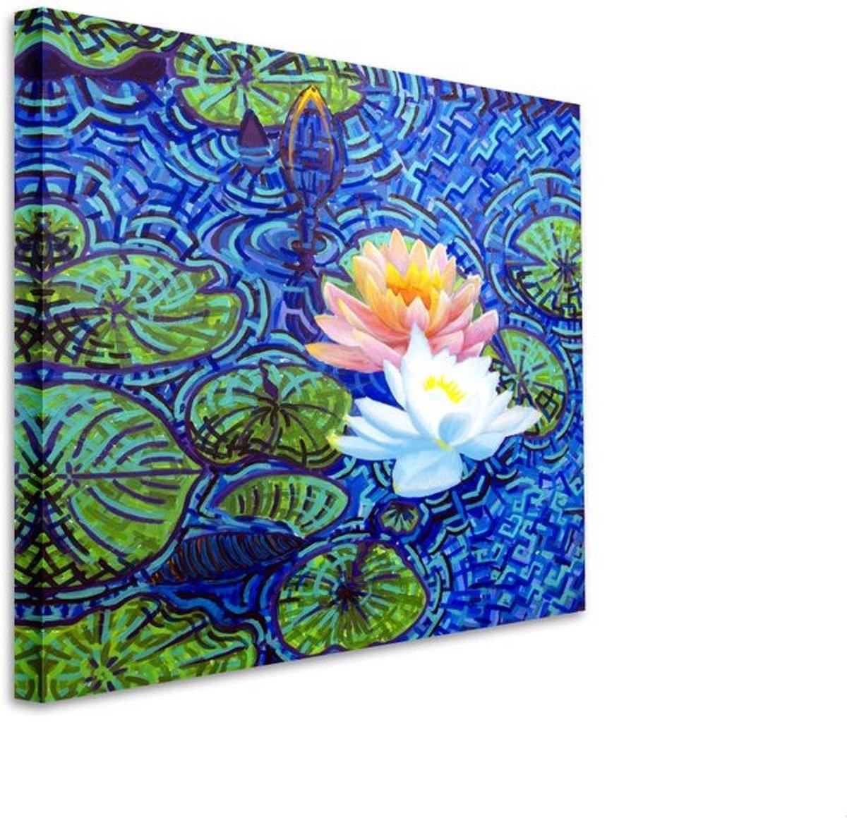 Vincent van Gogh : Water Lily - Waterlelie (1887) Canvas Print | bol.com