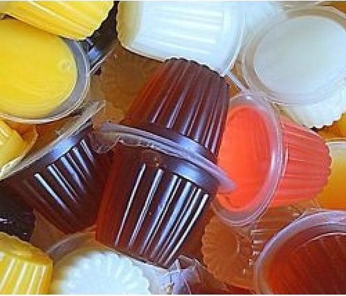 Fruitcups Fruitkuipjes mix 25 stuks