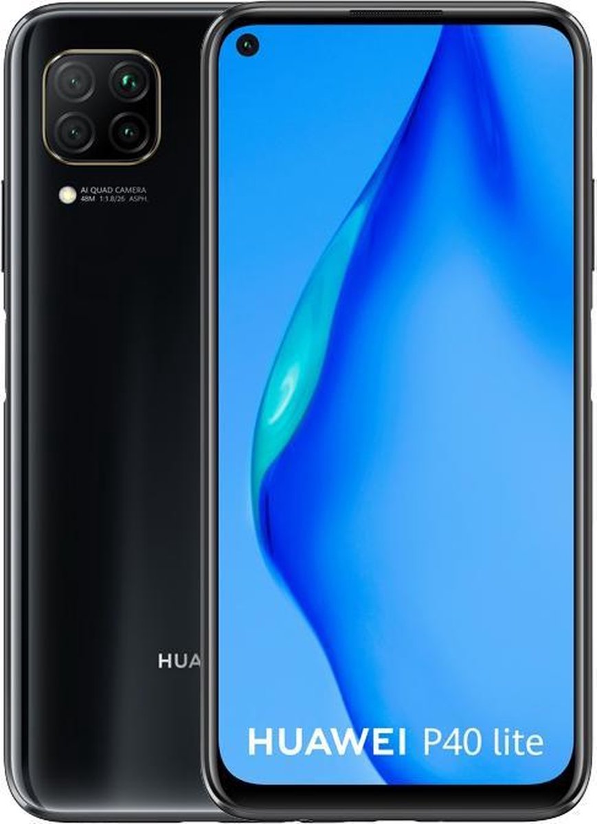 Categorie Afkorten Aan boord Huawei P40 Lite (geen gebruik Google Playstore) – 128GB – Zwart | bol.com