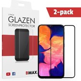 2-pack BMAX Glazen Screenprotector Samsung Galaxy A10e Full Cover Glas / Met volledige dekking / Beschermglas / Tempered Glass / Glasplaatje