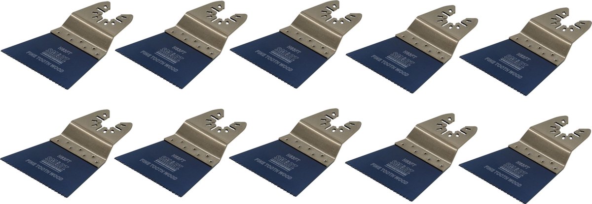 SMART Blades Multitool Zaagblad Fijntandig - Hout/Plastic - 63x42mm - 10 stuks