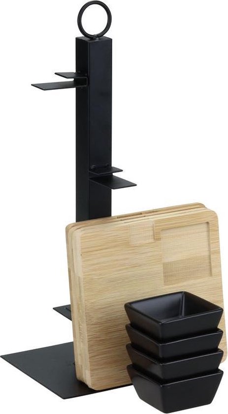 Relaxdays Etagere 3 laags Bamboe kopen? Vergelijk bij