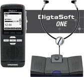 Grundig Digta7 Starterkit KDC7028-01 - Digta7 Slide schuifschakelaar, USB voetschakelaar, Stereo Headset, DigtaSoft One Software (Windows)