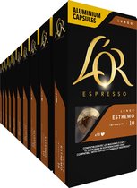 L'OR Espresso - koffiecups nespresso compatible - Lungo Estremo 10