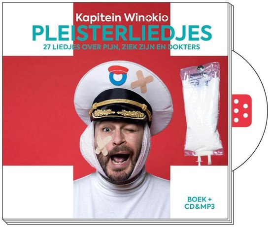 Boek cover Pleisterliedjes van Kapitein Winokio (Hardcover)