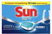 Sun All in 1 Vaatwastabletten - 10 tabs