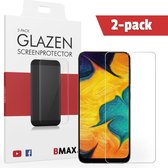 2-pack BMAX geschikt voor Samsung Galaxy A30 Screenprotector van gehard glas / Beschermglas / Tempered Glass / Glasplaatje