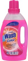At Home Vloeibaar Wasmiddel – Color 1000 ml - 6 stuks