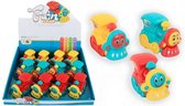 Happy Travel Baby Speelgoedtrein Junior Rood 7,5 Cm