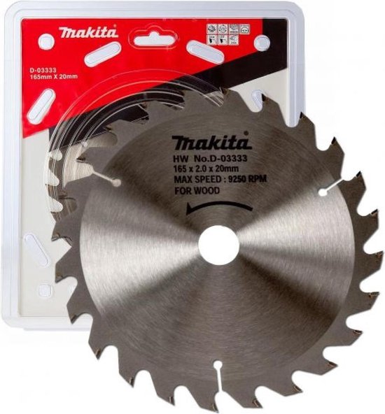 Makita Handcirkelzaagblad - 165 20 - Hout