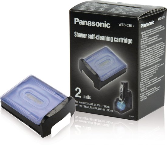 Panasonic Scheeraccessoire Cleaning Cartridge WES035 - 2 stuks