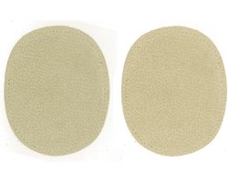 Reparatiedoek Elleboogstukken - Beige - 10,5 x 13 cm