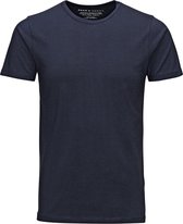 Basic O-neck Tee S/s Noos 12058529 Navy Blue