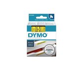 Dymo LabelWriter - D1 Etiketten Selbstklebend - 19 mm x 7 m - Schwarz auf Gelb - (S0720880)