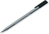 Fineliner staedtler triplus 334 0.3mm zwart | Omdoos a 10 stuk | 10 stuks