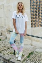 Cava Loose Fit Tee Women White M