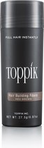 Toppik Hair Building Fibers (haargroei vezels) - 27,5gr - Middenbruin + GRATIS Hairline Optimizer