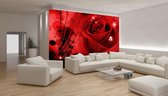 Flower Rose Abstract  Photo Wallcovering