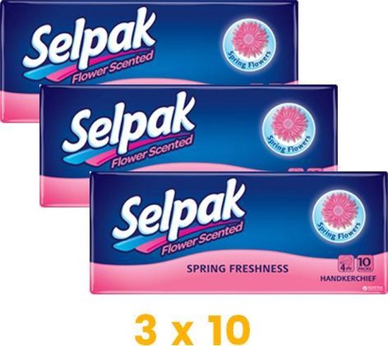 Pack mouchoirs de poche blancs 4 plis 9ux15pc - TEMPO - Piceri