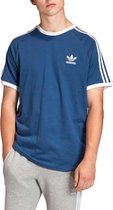 adidas T-shirt - Mannen - blauw,wit